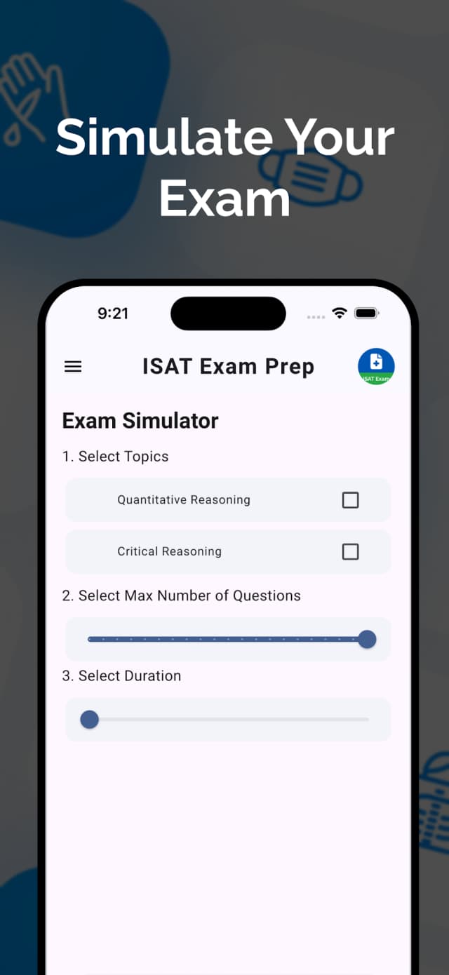 ISAT Exam Prep App Screenshot 2